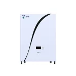 UFO Curve Wall Mounted Solar Battery LiFePO4 Battery in Snow White