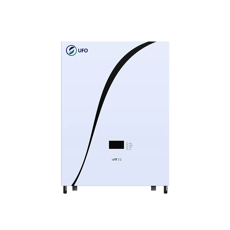 UFO Curve Wall Mounted Solar Battery LiFePO4 Battery in Snow White