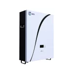 UFO Curve Wall Mounted Solar Battery LiFePO4 Battery in Snow White